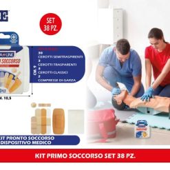 Kit Primo Soccorso Set 38 Pz.
