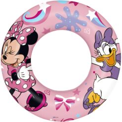 Ciambella Gonfiabile Fantasia Minnie Ø56cm – Colorata e Divertente, Ideale per Bambini in Mare e Piscina, Adatta ai Bambini dai 3+ anni