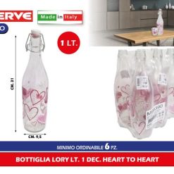 Bottiglia Lory Lt.1 Dec.Heart To Heart