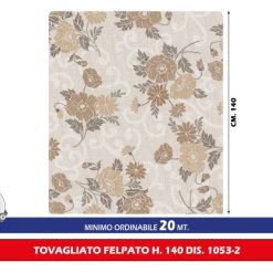 Tovagliato Felpato H.140 Dis. 1053-2