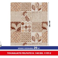 Tovagliato Felpato H.140 Dis. 1197-2