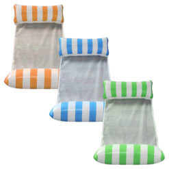 Amaca Gonfiabile 133x71cm Vinile Colori Assortiti Resistente Confortevole