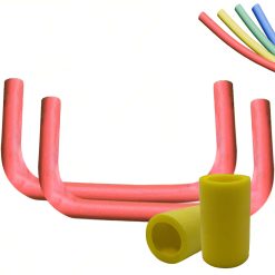 Sicignano | Set Tubo Pieghevole + Giunto, in Schiuma Galleggiante, Colori Assortiti - per Adulti Bambini, Adatto a Nuoto Acquagym Mare Piscina