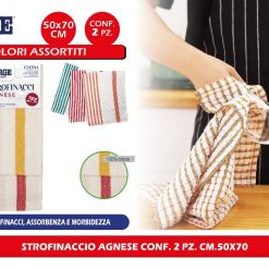 STROFINACCIO AGNESE CONF. 2 PZ. CM.50X70