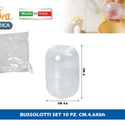 Bussolotti Set 10 Pz. Cm.4,6X6H