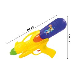 Pistola Acqua 28x15 cm – Spara fino a 10 Metri, Plastica, Colori Assortiti, Gioco Divertente per Bambini in Spiaggia e Giardino - immagine 7