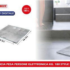 BILANCIA PESAPERSONE ELETTR. KG.180 STYLE SENSE COMPACT 300