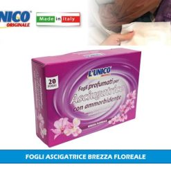 Fogli Asciugatrice 20 Fogli Brezza Floreale