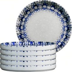 SET 6 - Piatto Oslo Piano Cm.20 Alchimia Blu (Copia) (Copia)