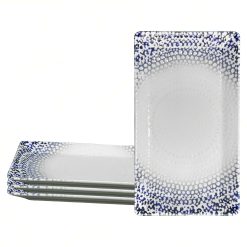 SET 4 - Piatto Kimy Rett.Re Cm.26X15 Alchimia Blu (Copia) (Copia)