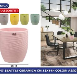 CASPO' CERAMICA SEATTLE CM.13X14h COLORI ASSORTITI