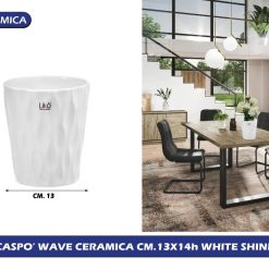 CASPO' CERAMICA WAVE CM.13X14h WHITE SHINE