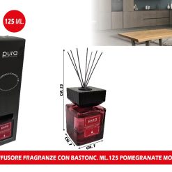 DIFFUSORE FRAGRANZE CON BASTONC. ML.125 POMEGRANATE MOOD