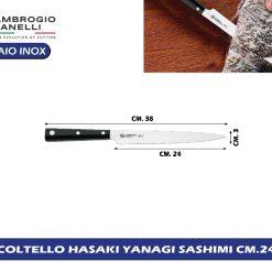 COLTELLO HASAKI YANAGI SASHIMI CM.24