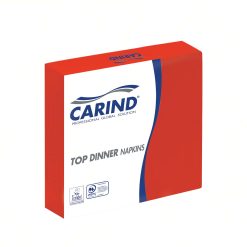 Tovaglioli Fazzoletti di Carta 2 Veli 38x38cm Top Dinner 40 Pezzi in Cellulosa Eleganti Grandi Piega 1/4 Rosso