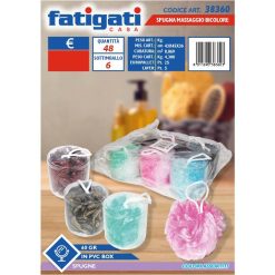 SPUGNA MASSAGGIO GR.60 IN PVC BOX