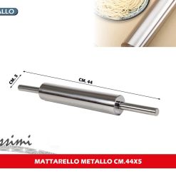 MATTARELLO METALLO CM.44X5