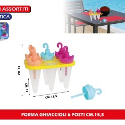 FORMA GHIACCIOLI 6 POSTI CM.15,5
