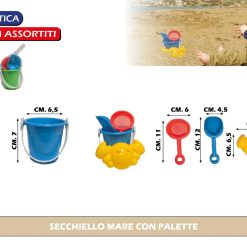 SECCHIELLO MARE CON PALETTE