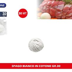SPAGO BIANCO IN COTONE GR.30