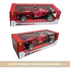 AUTO FORMULA 1 GRANDE CON MUSICA
