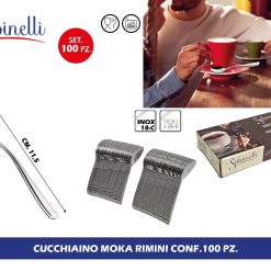 CUCCHIAINO MOKA RIMINI CONF.100 PZ.