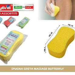 SPUGNA GRETA MASSAGE BUTTERFLY
