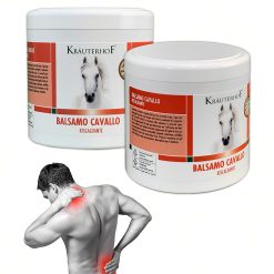 Sicignano | Gel Naturale per Dolori Muscolari Articolari, Balsamo Cavallo per Uso Umano, 2x500 ml, Effetto Riscaldante, con Estratti Vegetali