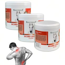 Sicignano | Gel Naturale per Dolori Muscolari Articolari, Balsamo Cavallo per Uso Umano, 3x500 ml, Effetto Riscaldante, con Estratti Vegetali