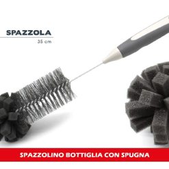 SPAZZOLINO BOTTIGLIA CON SPUGNA