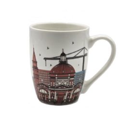 TAZZONE LATTE PORCELLANA ML.350 CM.11,5X8X10,5h