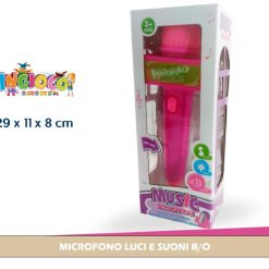 MICROFONO LUCI E SUONI B/O