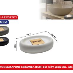 POGGIASAPONE BATH CM.13X9,5X3h COL. ASS.