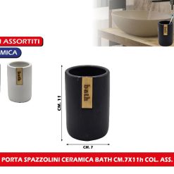 PORTA SPAZZOLINI BATH CM.7X11h COL. ASS.