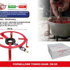 FORNELLONE TONDO DIAM. CM.50