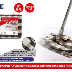 PANNO PAVIMENTI SCOZZESE COTONE CM.40X60 IRGE