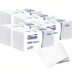 Sicignano | Fazzoletti Tovaglioli di Carta Monouso per la Tavola, 4000 pezzi, Maxi Scorta, 33x33cm, Cellulosa, 1 Velo, Piega 1/4 - Hotel Ristorazione Pranzo Cena Casa, Semplici, Bianco