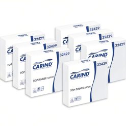 Sicignano | Confezione 40x42 Pezzi Tovaglioli Fazzoletti di Carta 2 Veli 38x38cm Top Dinner in Cellulosa Eleganti Grandi Piega 1/4 Bianco - Pranzo Cena Eventi Ristorante Cerimonie Feste