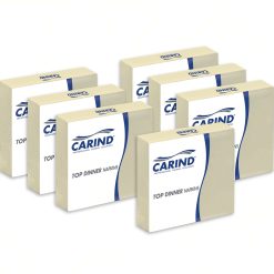 Sicignano | Confezione 40x42 Pezzi Tovaglioli Fazzoletti di Carta 2 Veli 38x38cm Top Dinner in Cellulosa Eleganti Grandi Piega 1/4 Crema - Pranzo Cena Eventi Ristorante Cerimonie Feste