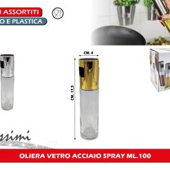OLIERA VETRO ACCIAIO SPRAY ML.100