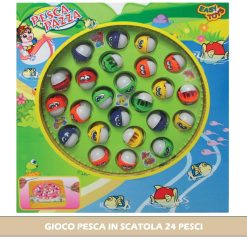 GIOCO PESCA IN SCATOLA 24 PESCI