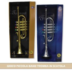 GIOCO PICCOLA BAND TROMBA IN SCATOLA