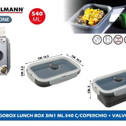FRIGOBOX LUNCH BOX 3IN1 ML.540 C/COPERCHIO + VALVOLA
