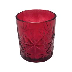 2 CONFEZIONI BICCHIERE VETRO CF.6PZ. CL.35 ROSSO (Copia)