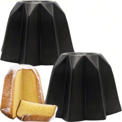 Sicignano Casalinghi Ingrosso Casalinghi Arredo Giardino Hotellerie Stampo per Pandoro Antiaderente, Capacità 800 g, per Dolce Natalizio (2)
