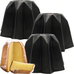 Sicignano Casalinghi Ingrosso Casalinghi Arredo Giardino Hotellerie Stampo per Pandoro Antiaderente, Capacità 800 g, per Dolce Natalizio (3)