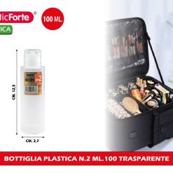 BOTTIGLIA PLASTICA N.2 ML.100 TRASPARENTE