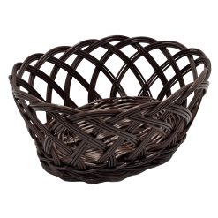 Cestino plastica ovale cm.21X17X9h