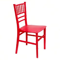 Sediolina Baby in Plastica per Bambini – Seduta Ergonomica Robusta, Perfetta per Ludoteca Asilo, Facile da Pulire, Colore Rosso, 31x28x62h cm, Portata Massima 75 kg