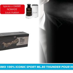 Profumo 100% Iconic Sport Thunder Pour Homme 80ml